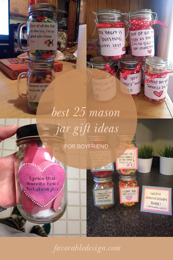 Best 25 Mason Jar Gift Ideas for Boyfriend Home, Family, Style and